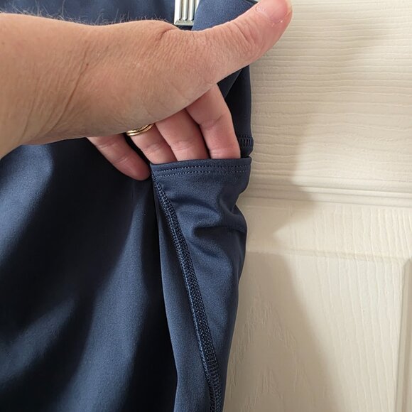 Under Armour Women's Navy Blue Heat Gear Compression Leggings Size XL - Picture 5 of 12